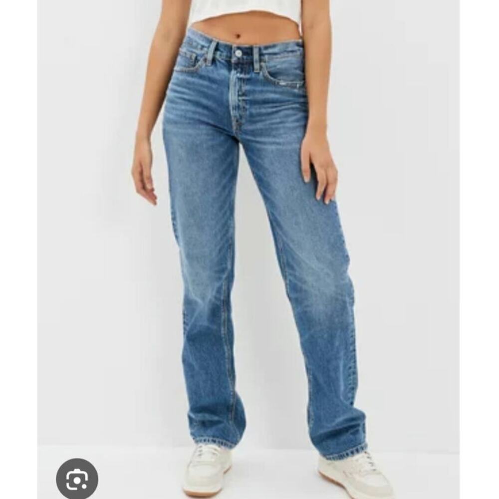 American eagle AE Low-Rise Baggy Straight Jean 6S - Picture 10 of 10